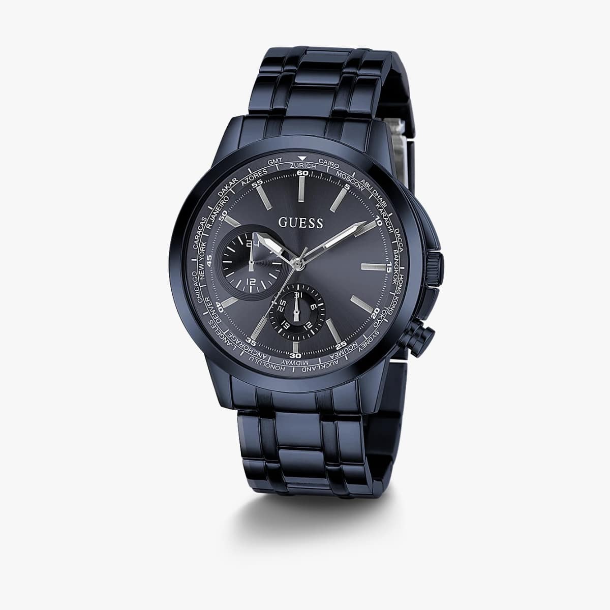 MONTRE GUESS HOMME M.FONCTION ACIER